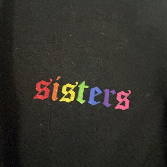 James Charles SISTERS Rainbow Hoodie Pullover Unisex Adult Size Med - Picture 5 of 9